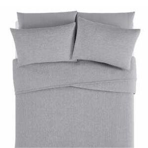 Brooklyn Loom 5-piece Ribbed Matelasse Coverlet Set size Queen